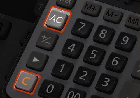 What Does AC Mean On A Calculator?