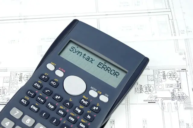 Common Calculator Mistakes