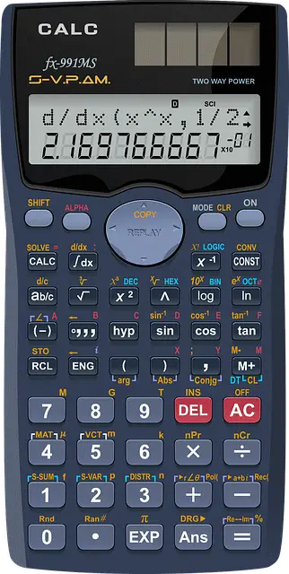 how to put a fraction on an online calculator