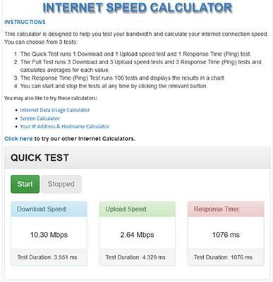 Speed Calculator