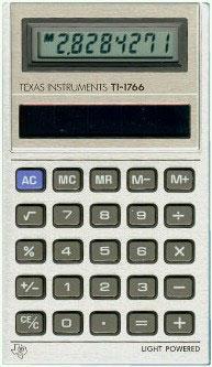 Handheld calculator