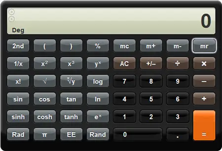 iPhone Scientific Calculator